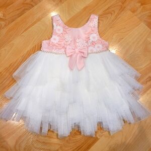 American Princess Baby Tulle Formal Occasion Dress Size 18 Months